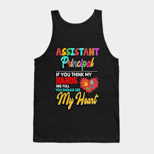 Assistant Principal Cute Teacher Appreciation Education Work Tank Top